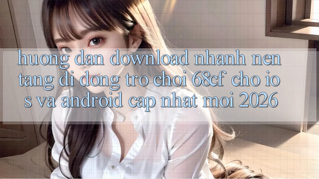 Hướng Dẫn Download Nhanh Nền tảng di động Trò chơi 68cf Cho iOS Và Android (Cập Nhật Mới 2026)