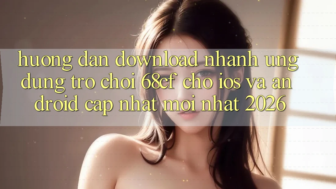 Hướng Dẫn Download Nhanh Ứng dụng Trò chơi 68cf Cho iOS Và Android (Cập Nhật Mới Nhất 2026)