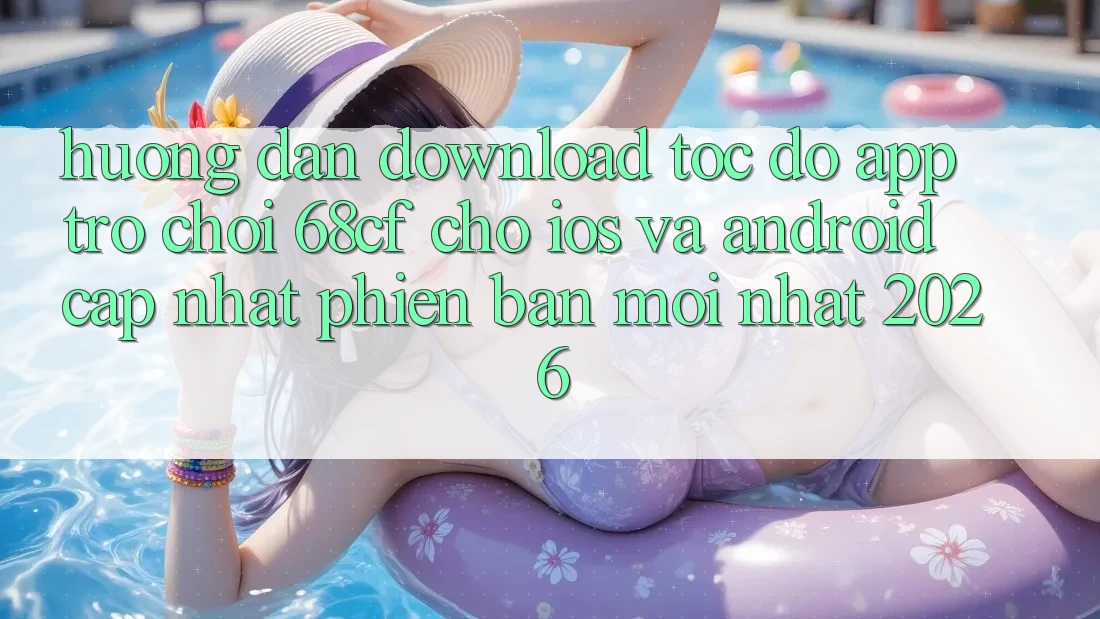 Hướng Dẫn Download Tốc độ App Trò chơi 68cf Cho iOS Và Android (Cập Nhật Phiên bản mới Nhất 2026)