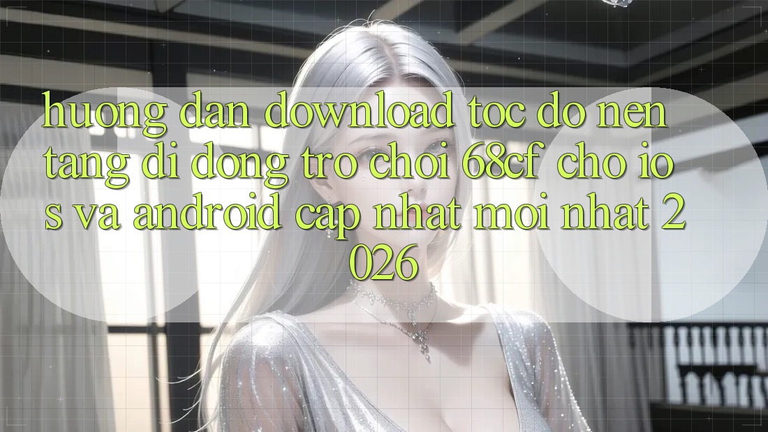 Hướng Dẫn Download Tốc độ Nền tảng di động Trò chơi 68cf Cho iOS Và Android (Cập Nhật Mới Nhất 2026)