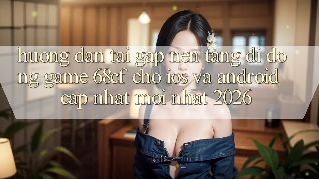 Hướng Dẫn Tải Gấp Nền tảng di động Game 68cf Cho iOS Và Android (Cập Nhật Mới Nhất 2026)
