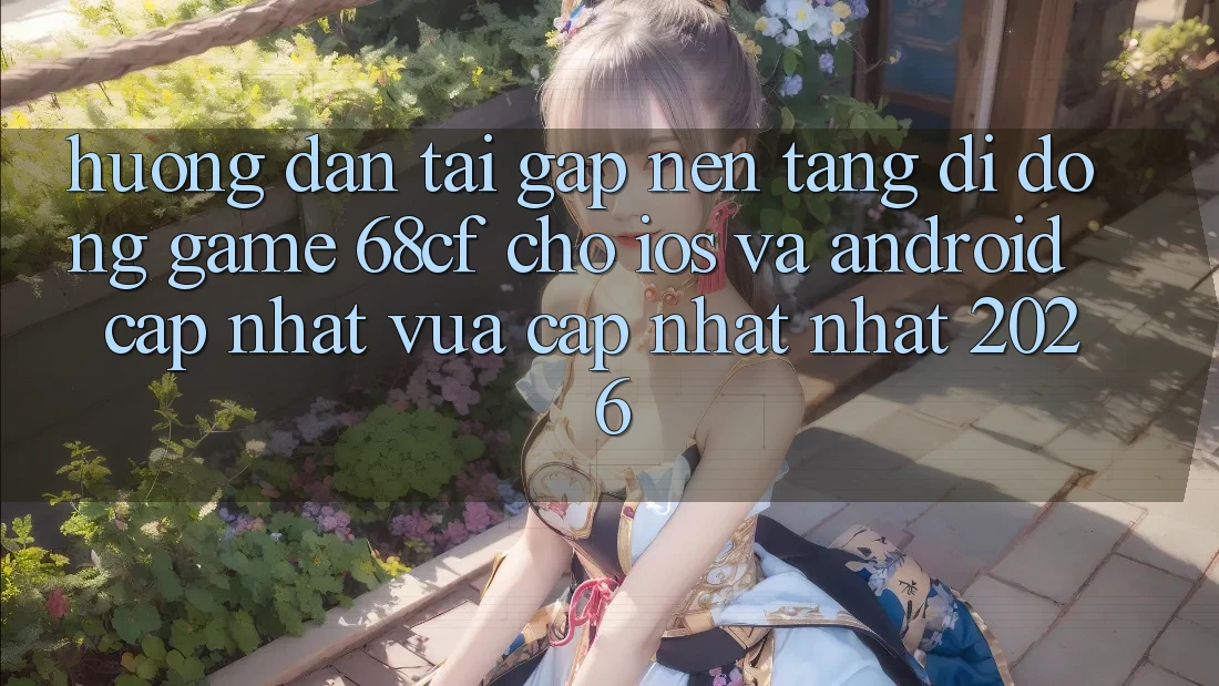Hướng Dẫn Tải Gấp Nền tảng di động Game 68cf Cho iOS Và Android (Cập Nhật Vừa cập nhật Nhất 2026)