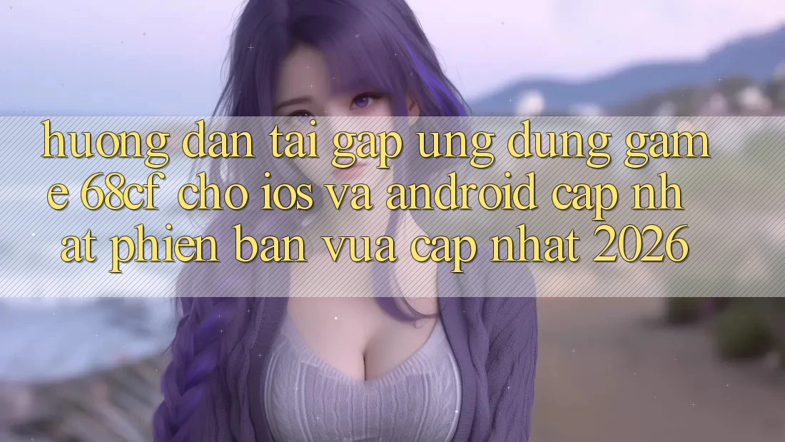 Hướng Dẫn Tải Gấp Ứng dụng Game 68cf Cho iOS Và Android (Cập Nhật Phiên bản vừa cập nhật 2026)