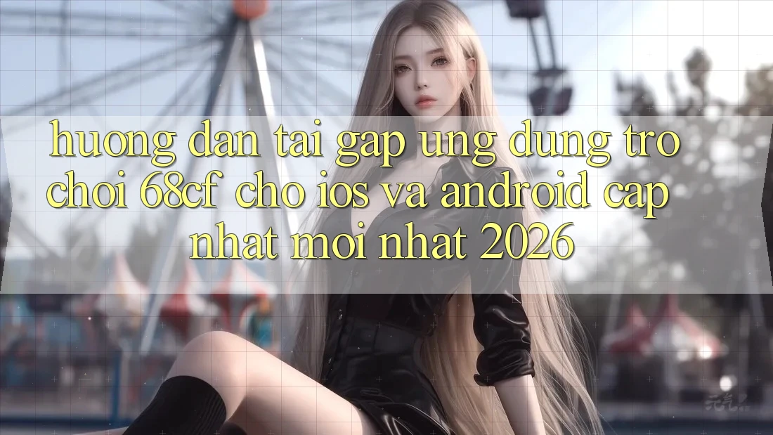Hướng Dẫn Tải Gấp Ứng dụng Trò chơi 68cf Cho iOS Và Android (Cập Nhật Mới Nhất 2026)