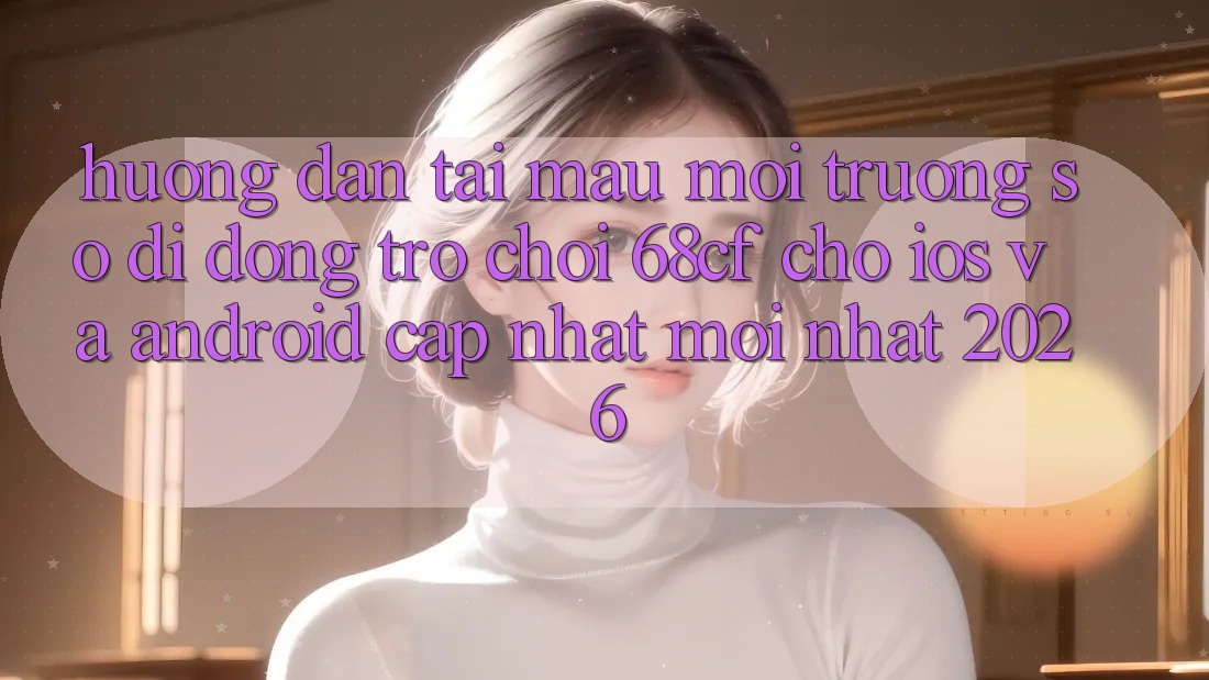 Hướng Dẫn Tải Mau Môi trường số di động Trò chơi 68cf Cho iOS Và Android (Cập Nhật Mới Nhất 2026) Hướng Dẫn Tải Mau Môi trường số di động Trò chơi 68cf Cho iOS Và Android (Cập Nhật Mới Nhất 2026)