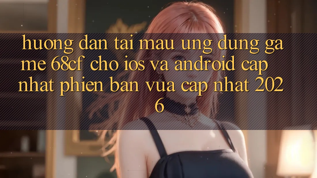 Hướng Dẫn Tải Mau Ứng dụng Game 68cf Cho iOS Và Android (Cập Nhật Phiên bản vừa cập nhật 2026)