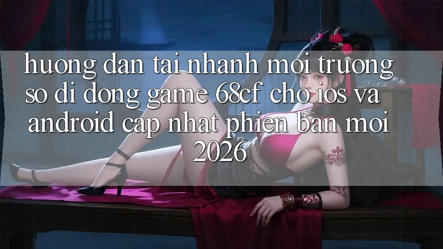 Hướng dẫn Tải Nhanh Môi trường số di động Game 68cf Cho iOS Và Android (Cập Nhật Phiên bản mới 2026)