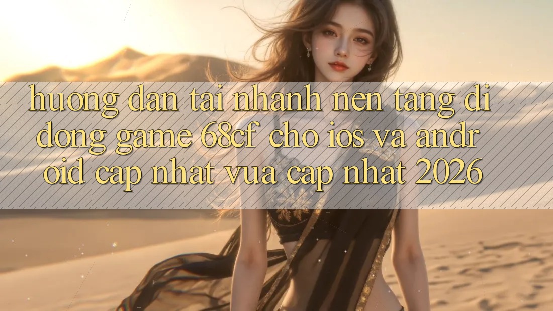 Hướng Dẫn Tải Nhanh Nền tảng di động Game 68cf Cho iOS Và Android (Cập Nhật Vừa cập nhật 2026)