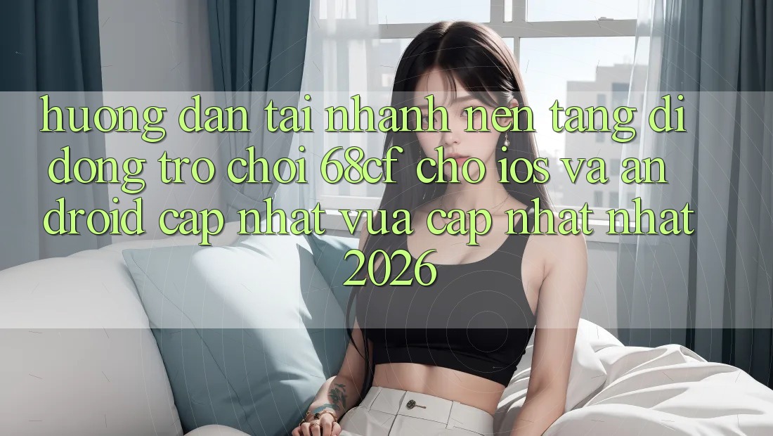 Hướng Dẫn Tải Nhanh Nền tảng di động Trò chơi 68cf Cho iOS Và Android (Cập Nhật Vừa cập nhật Nhất 2026)