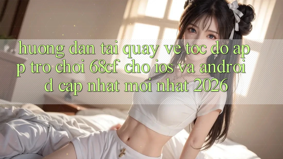 Hướng Dẫn Tải quay về Tốc độ App Trò chơi 68cf Cho iOS Và Android (Cập Nhật Mới Nhất 2026)