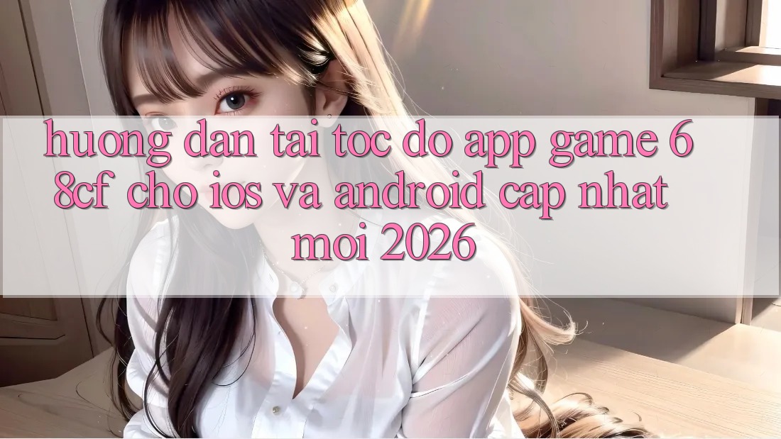 Hướng Dẫn Tải Tốc độ App Game 68cf Cho iOS Và Android (Cập Nhật Mới 2026)