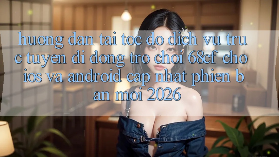 Hướng Dẫn Tải Tốc độ Dịch vụ trực tuyến di động Trò chơi 68cf Cho iOS Và Android (Cập Nhật Phiên bản mới 2026)