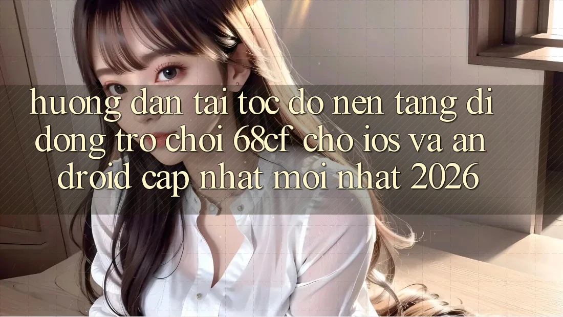 Hướng dẫn Tải Tốc độ Nền tảng di động Trò chơi 68cf Cho iOS Và Android (Cập Nhật Mới Nhất 2026)