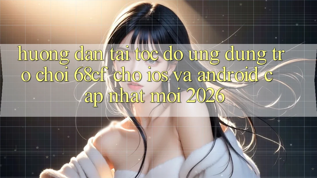 Hướng Dẫn Tải Tốc độ Ứng dụng Trò chơi 68cf Cho iOS Và Android (Cập Nhật Mới 2026) Hướng Dẫn Tải Tốc độ Ứng dụng Trò chơi 68cf Cho iOS Và Android (Cập Nhật Mới 2026)