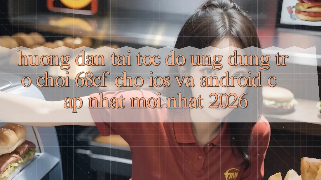 Hướng Dẫn Tải Tốc độ Ứng dụng Trò chơi 68cf Cho iOS Và Android (Cập Nhật Mới Nhất 2026)