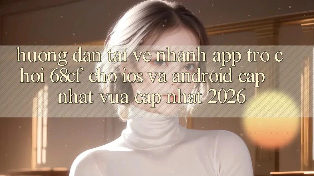 Hướng Dẫn Tải về Nhanh App Trò chơi 68cf Cho iOS Và Android (Cập Nhật Vừa cập nhật 2026)