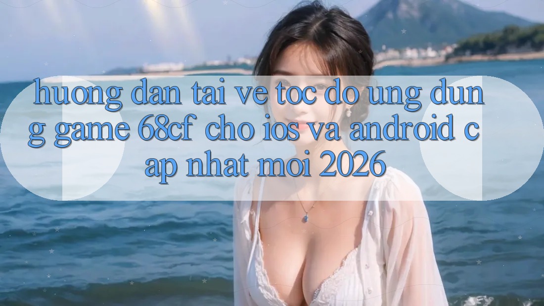 Hướng Dẫn Tải về Tốc độ Ứng dụng Game 68cf Cho iOS Và Android (Cập Nhật Mới 2026)