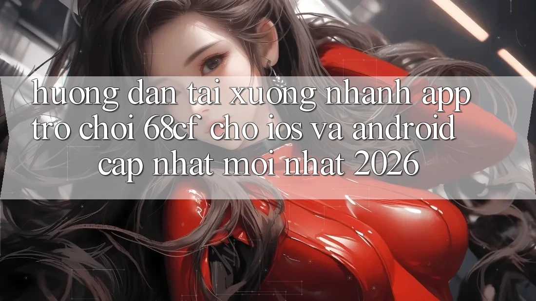 Hướng dẫn Tải xuống Nhanh App Trò chơi 68cf Cho iOS Và Android (Cập Nhật Mới Nhất 2026) Hướng dẫn Tải xuống Nhanh App Trò chơi 68cf Cho iOS Và Android (Cập Nhật Mới Nhất 2026)