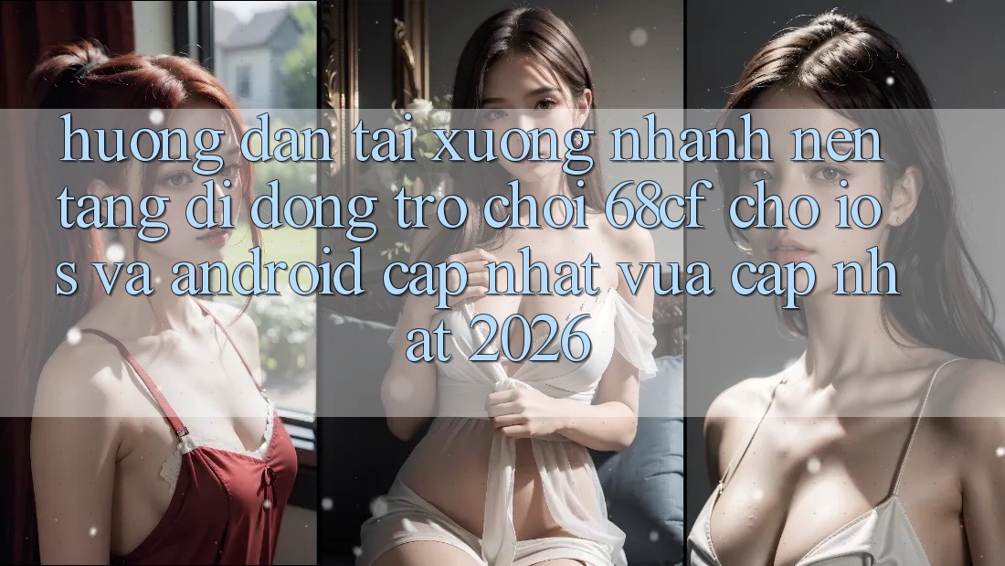 Hướng Dẫn Tải xuống Nhanh Nền tảng di động Trò chơi 68cf Cho iOS Và Android (Cập Nhật Vừa cập nhật 2026)
