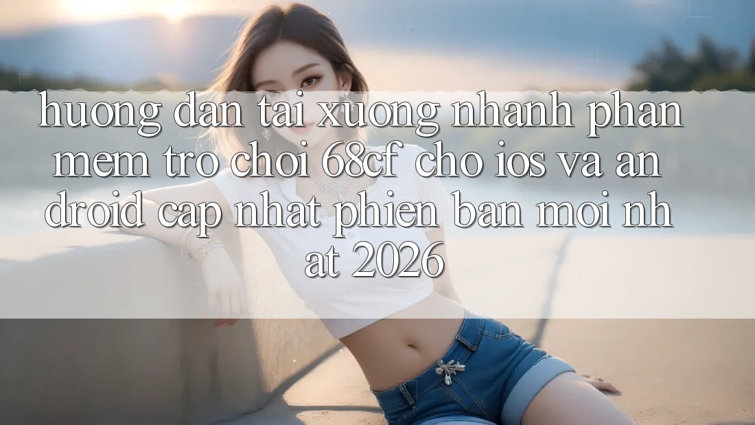 Hướng Dẫn Tải xuống Nhanh Phần mềm Trò chơi 68cf Cho iOS Và Android (Cập Nhật Phiên bản mới Nhất 2026)