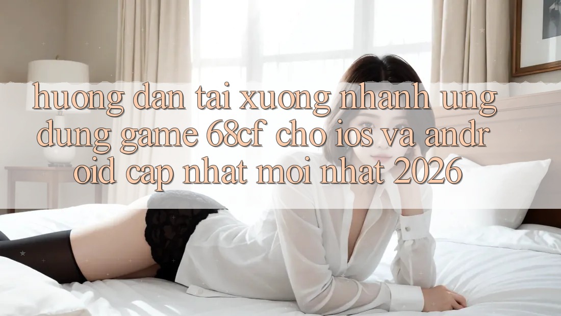 Hướng Dẫn Tải xuống Nhanh Ứng dụng Game 68cf Cho iOS Và Android (Cập Nhật Mới Nhất 2026)