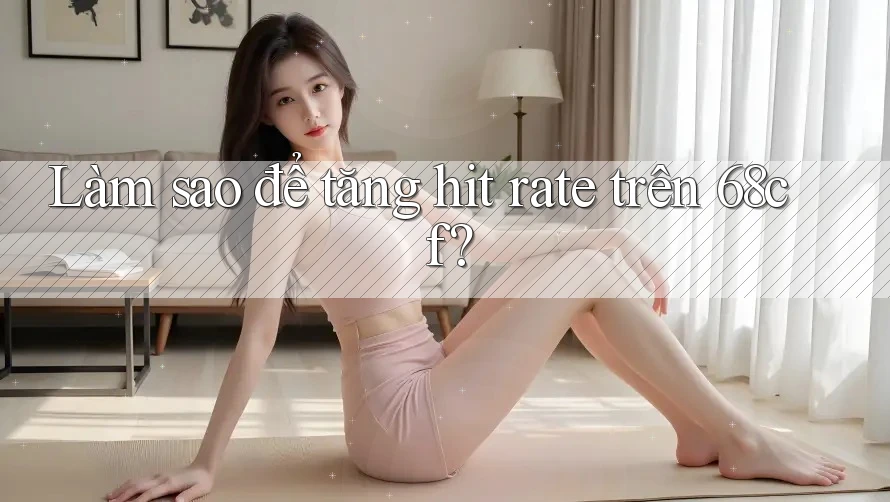 Làm sao để tăng hit rate trên 68cf?
