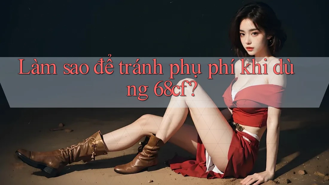 Làm sao để tránh phụ phí khi dùng 68cf?