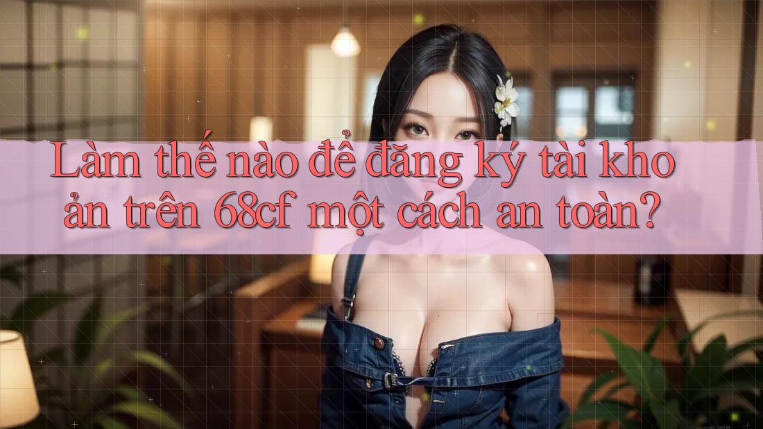 Làm thế nào để đăng ký tài khoản trên 68cf một cách an toàn?