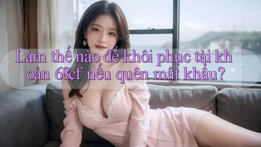 Làm thế nào để khôi phục tài khoản 68cf nếu quên mật khẩu? Làm thế nào để khôi phục tài khoản 68cf nếu quên mật khẩu?