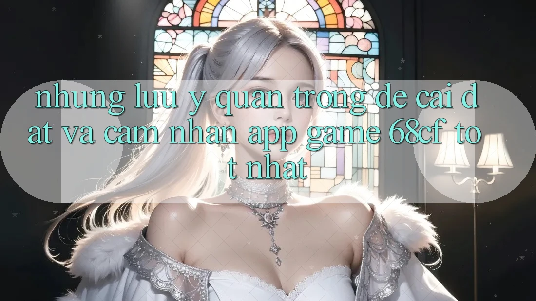 Những Lưu Ý Quan Trọng Để Cài đặt Và Cảm nhận App Game 68cf Tốt Nhất Những Lưu Ý Quan Trọng Để Cài đặt Và Cảm nhận App Game 68cf Tốt Nhất