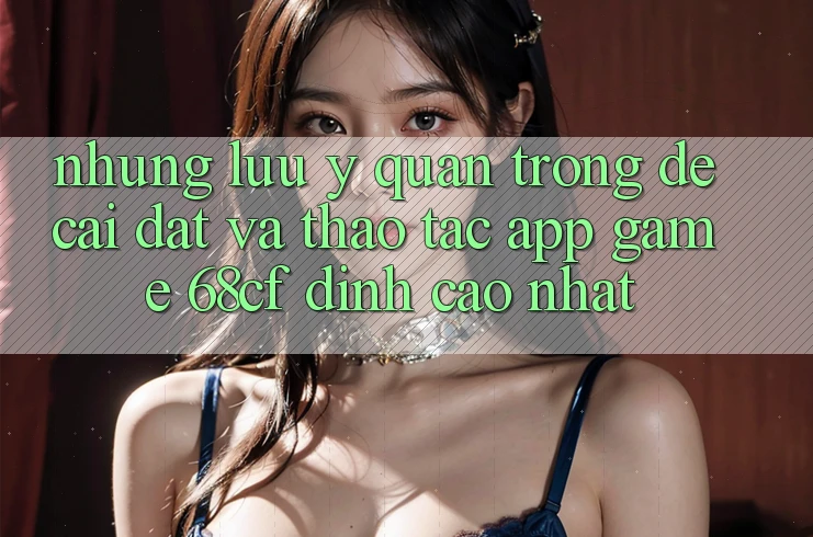 Những Lưu Ý Quan Trọng Để Cài đặt Và Thao tác App Game 68cf Đỉnh cao Nhất