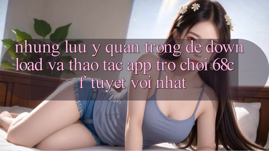 Những Lưu Ý Quan Trọng Để Download Và Thao tác App Trò chơi 68cf Tuyệt vời Nhất Những Lưu Ý Quan Trọng Để Download Và Thao tác App Trò chơi 68cf Tuyệt vời Nhất