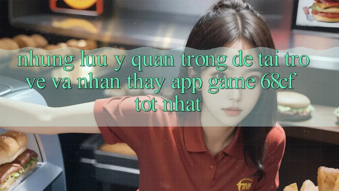 Những Lưu Ý Quan Trọng Để Tải trở về Và Nhận thấy App Game 68cf Tốt Nhất