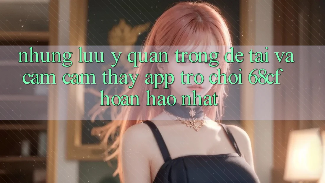 Những Lưu Ý Quan Trọng Để Tải Và Cảm cảm thấy App Trò chơi 68cf Hoàn hảo Nhất