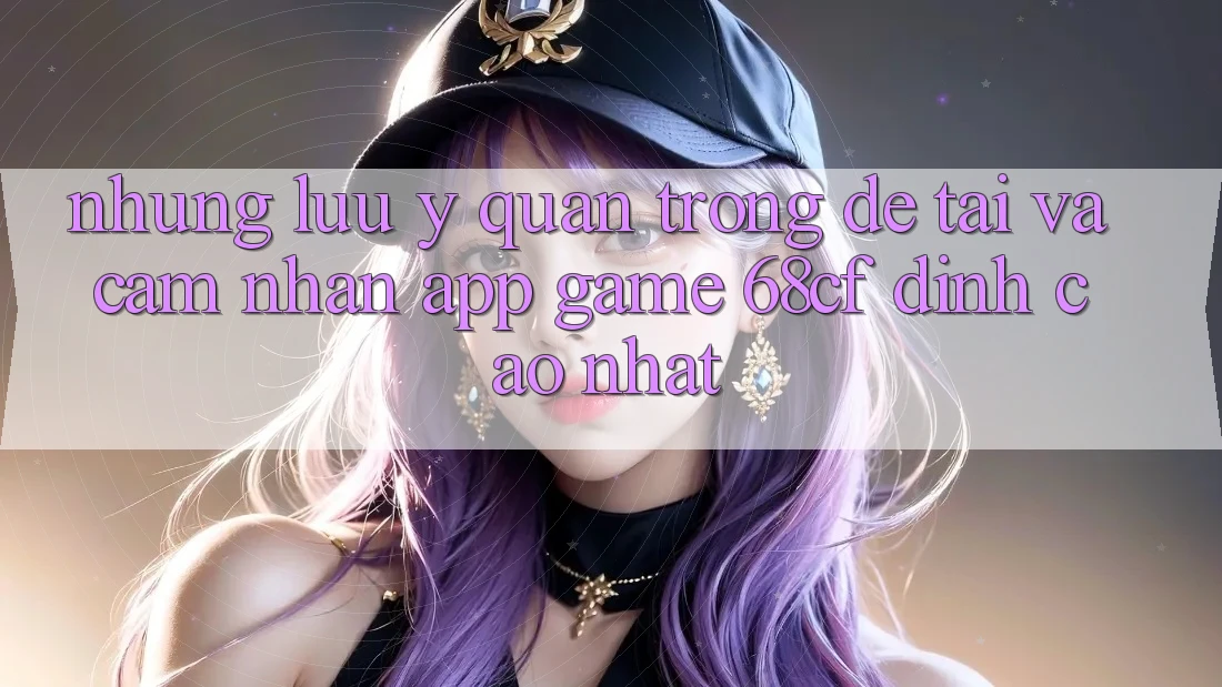 Những Lưu Ý Quan Trọng Để Tải Và Cảm nhận App Game 68cf Đỉnh cao Nhất Những Lưu Ý Quan Trọng Để Tải Và Cảm nhận App Game 68cf Đỉnh cao Nhất