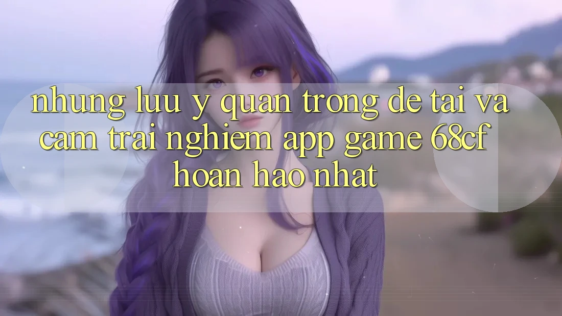 Những Lưu Ý Quan Trọng Để Tải Và Cảm trải nghiệm App Game 68cf Hoàn hảo Nhất Những Lưu Ý Quan Trọng Để Tải Và Cảm trải nghiệm App Game 68cf Hoàn hảo Nhất