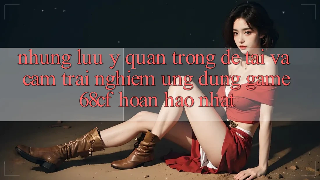 Những Lưu Ý Quan Trọng Để Tải Và Cảm trải nghiệm Ứng dụng Game 68cf Hoàn hảo Nhất