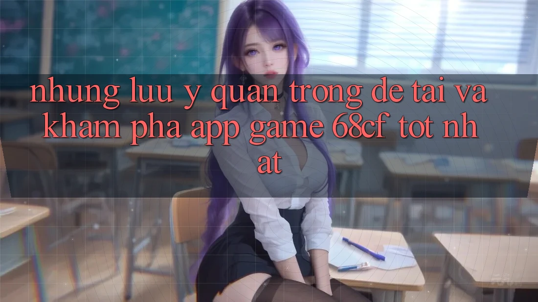Những Lưu Ý Quan Trọng Để Tải Và Khám phá App Game 68cf Tốt Nhất Những Lưu Ý Quan Trọng Để Tải Và Khám phá App Game 68cf Tốt Nhất