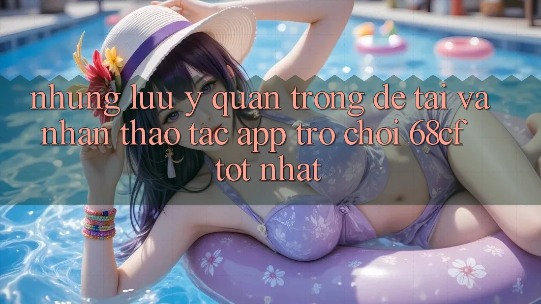 Những Lưu Ý Quan Trọng Để Tải Và Nhận thao tác App Trò chơi 68cf Tốt Nhất