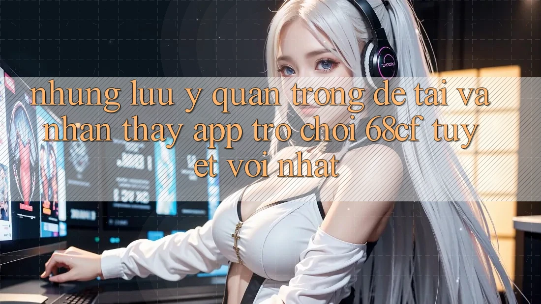 Những Lưu Ý Quan Trọng Để Tải Và Nhận thấy App Trò chơi 68cf Tuyệt vời Nhất