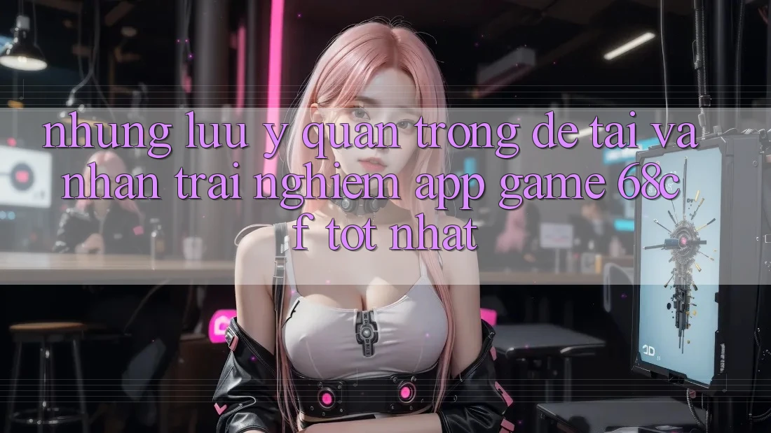 Những Lưu Ý Quan Trọng Để Tải Và Nhận trải nghiệm App Game 68cf Tốt Nhất