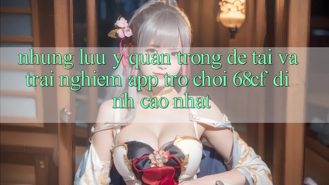Những Lưu Ý Quan Trọng Để Tải Và Trải nghiệm App Trò chơi 68cf Đỉnh cao Nhất