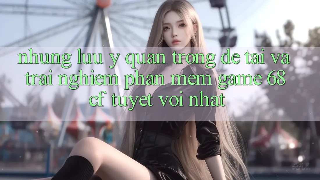 Những Lưu Ý Quan Trọng Để Tải Và Trải Nghiệm Phần mềm Game 68cf Tuyệt vời Nhất Những Lưu Ý Quan Trọng Để Tải Và Trải Nghiệm Phần mềm Game 68cf Tuyệt vời Nhất