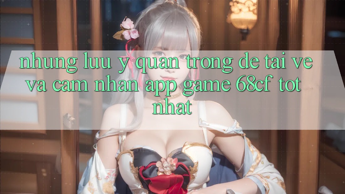 Những Lưu Ý Quan Trọng Để Tải về Và Cảm nhận App Game 68cf Tốt Nhất
