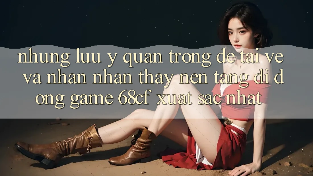 Những Lưu Ý Quan Trọng Để Tải về Và Nhận nhận thấy Nền tảng di động Game 68cf Xuất sắc Nhất
