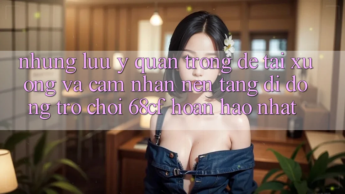 Những Lưu Ý Quan Trọng Để Tải xuống Và Cảm nhận Nền tảng di động Trò chơi 68cf Hoàn hảo Nhất Những Lưu Ý Quan Trọng Để Tải xuống Và Cảm nhận Nền tảng di động Trò chơi 68cf Hoàn hảo Nhất