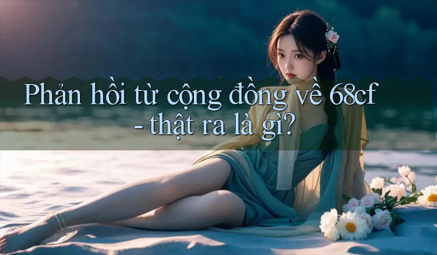 Phản hồi từ cộng đồng về 68cf - thật ra là gì?