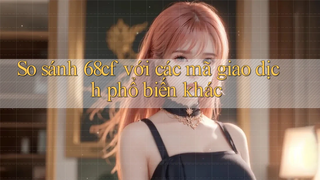 So sánh 68cf với các mã giao dịch phổ biến khác So sánh 68cf với các mã giao dịch phổ biến khác