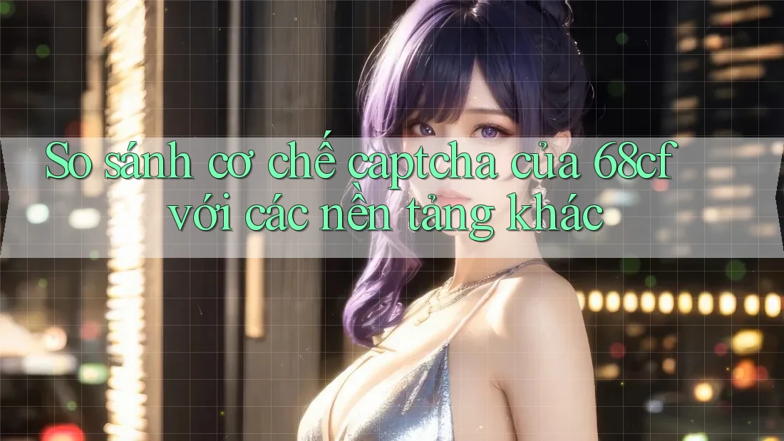 So sánh cơ chế captcha của 68cf với các nền tảng khác So sánh cơ chế captcha của 68cf với các nền tảng khác