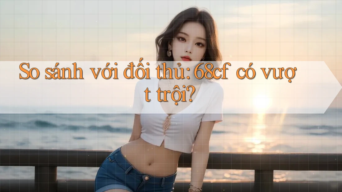 So sánh với đối thủ: 68cf có vượt trội?